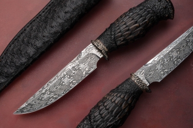 DUŻY EKSKLUZYWNY NÓŻ KOLEKCJONERSKI RAVEN CREST MICHO