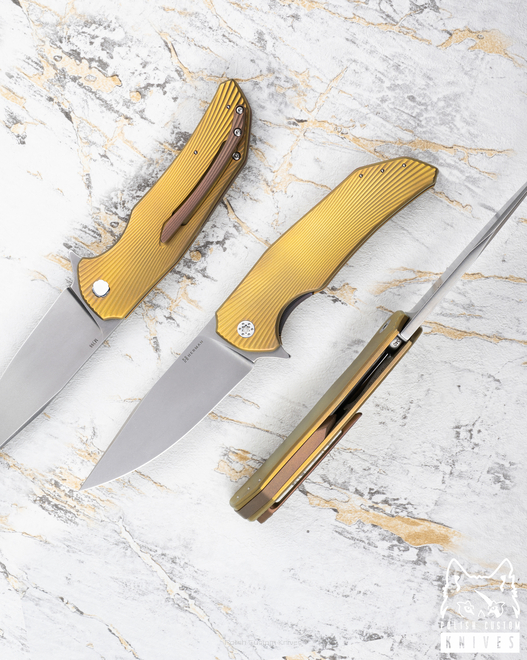 NÓŻ SKŁADANY FOLDER DRAGONFLY 340 M398 HERMAN KNIVES