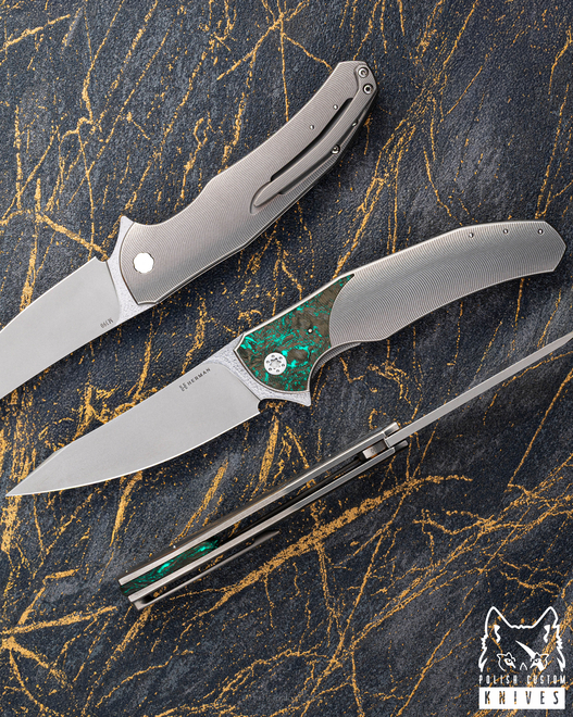 NÓŻ SKŁADANY FOLDER ISHTAR #0790 M390 HERMAN KNIVES