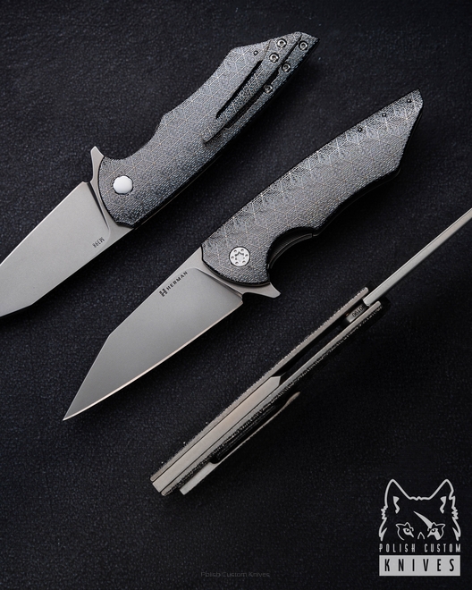 NÓŻ SKŁADANY FOLDER VESPERTILIO 190 M398 TESSERACT HERMAN KNIVES