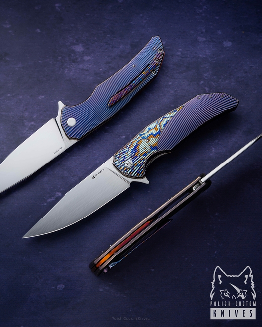 NÓŻ SKŁADANY FOLDER DRAGONFLY #0362 MAGNACUT HERMAN KNIVES