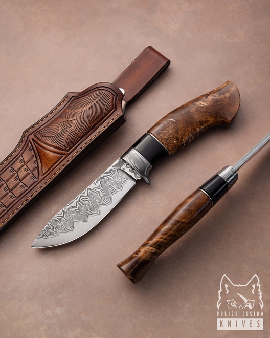 NÓŻ MYŚLIWSKI HUNTER GRIMAKO 11 GREG FORGE