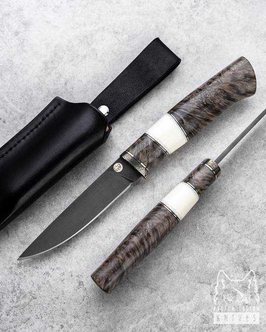 NÓŻ MYŚLIWSKI WOOTZ HUNTER I KARUD
