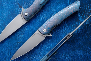 NÓŻ SKŁADANY FOLDER SLIM #0455 M398 HERMAN KNIVES