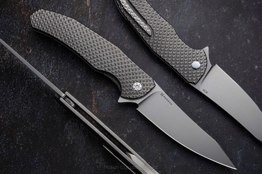 NÓŻ SKŁADANY FOLDER ISHTAR #0638 M398 LEWORĘCZNY HERMAN KNIVES