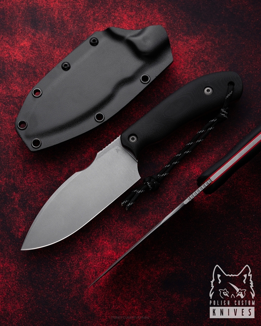 NÓŻ MYŚLIWSKI EDC CWANIAK XXL 18 K720 AK KNIVES