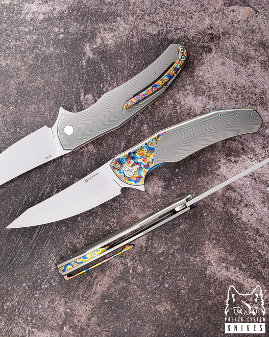 NÓŻ SKŁADANY FOLDER ISHTAR #0797 M390 HERMAN KNIVES
