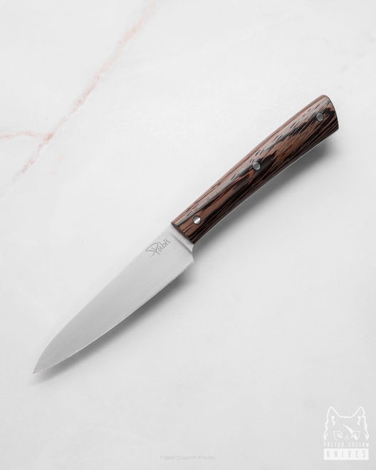 NÓŻ KUCHENNY OBIERAK 80 25 M390 WENGE PABIŚ KNIVES