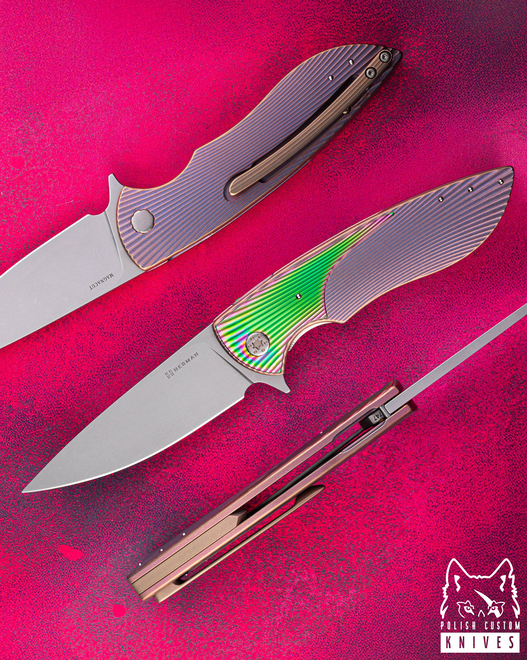 NÓŻ SKŁADANY FOLDER STING #0747 MAGNACUT OERLIKON HERMAN KNIVES