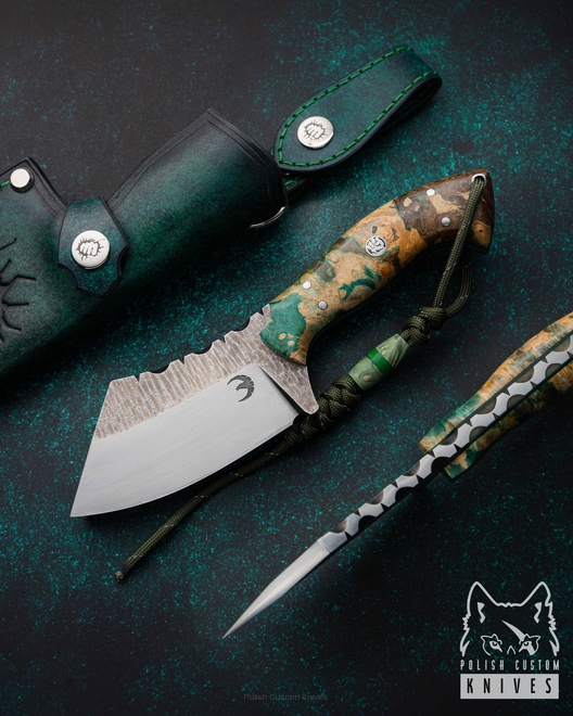 NÓŻ SURVIVALOWY TAKTYCZNY TASAK FIST 3 NC11LV RAVEN KNIVES