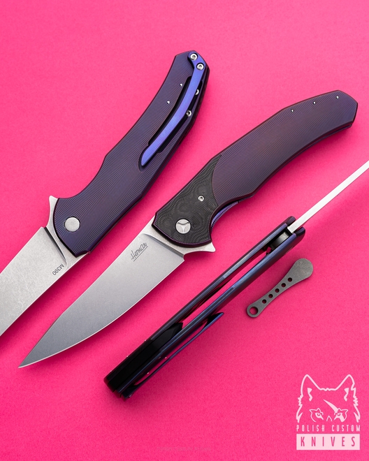 NÓŻ SKŁADANY FOLDER ISHTAR 14 M390 HERMAN