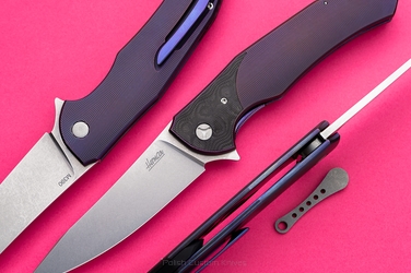 NÓŻ SKŁADANY FOLDER ISHTAR 14 M390 HERMAN