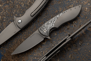 NÓŻ SKŁADANY FOLDER MICRO STING #0383 M390 HERMAN KNIVES