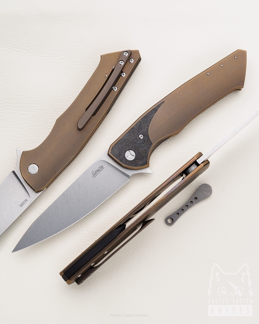 NÓŻ SKŁADANY FOLDER SLIM 24 M390 HERMAN 