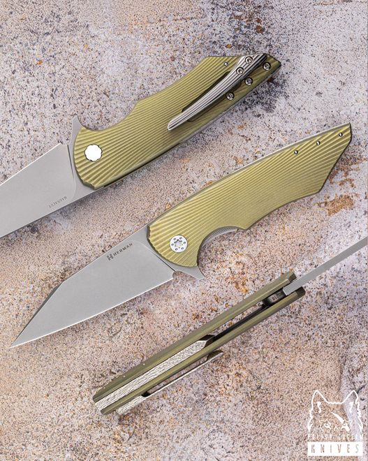 NÓŻ SKŁADANY FOLDER VESPERTILIO #0218 MAGNACUT HERMAN KNIVES