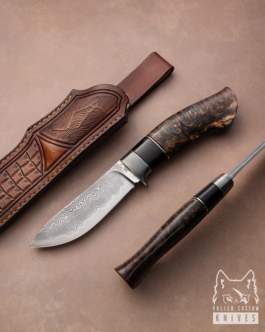 NÓŻ MYŚLIWSKI HUNTER GRIMAKO 9 GREG FORGE