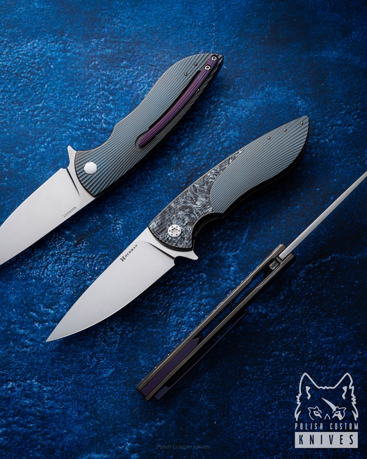 NÓŻ SKŁADANY FOLDER STING #0886 MAGNACUT HERMAN KNIVES