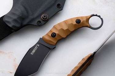 NÓŻ EDC SURVIVALOWY TAKTYCZNY SHARK 2614 K720 G10 SIMON'S KNIVES