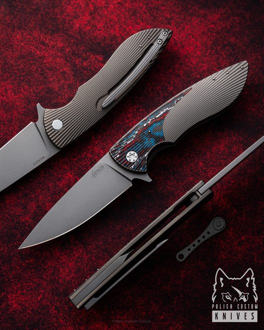 NÓŻ SKŁADANY FOLDER STING 391 MAGNACUT HERMAN KNIVES