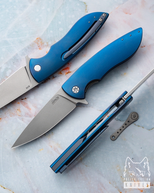NÓŻ SKŁADANY FOLDER STING 327 M398 HERMAN KNIVES