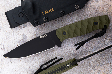 NÓŻ TAKTYCZNY SURVIVALOWY MK1 004 D2 G10 FALKE KNIVES