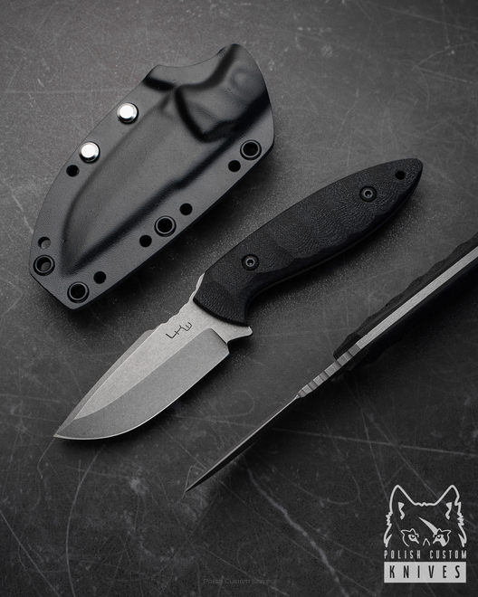 NÓŻ MYŚLIWSKI EDC MODERN HUNTER N690 G10 LKW