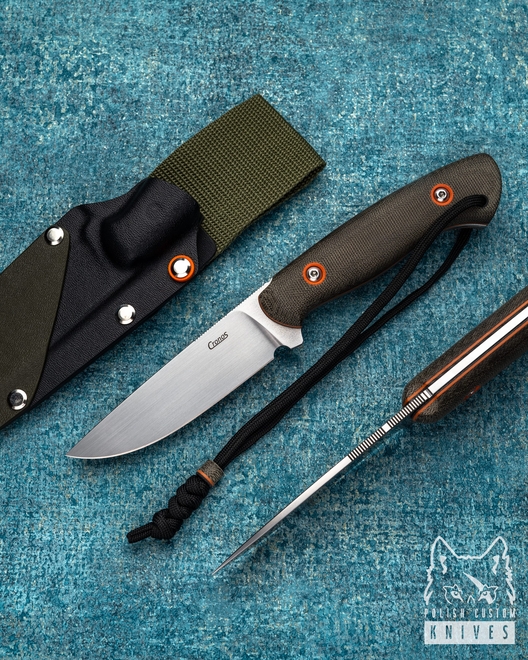 NÓŻ SURVIVALOWY SERATUS MINI XVIII OLIWKA