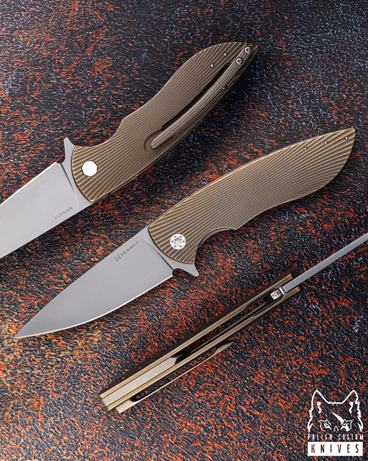 NÓŻ SKŁADANY FOLDER STING #0826 MAGNACUT HERMAN KNIVES