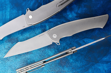 NÓŻ SKŁADANY FOLDER OVIUM GENERACJA 2 #0153 M390 HERMAN KNIVES