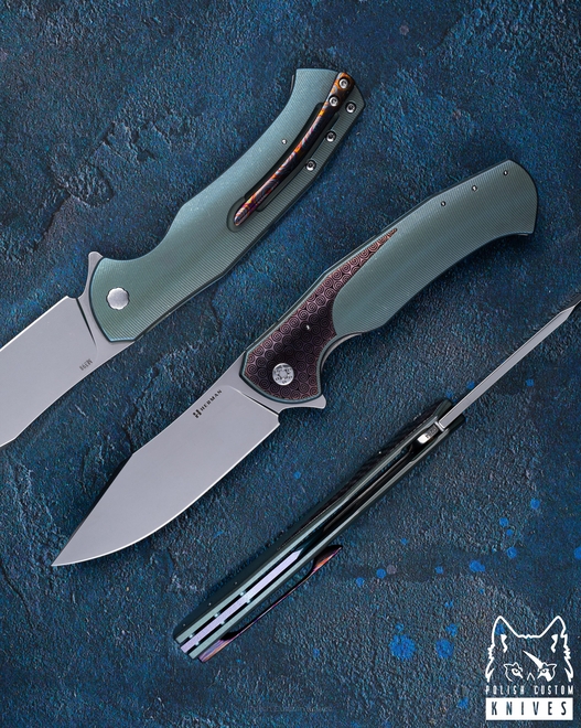 NÓŻ SKŁADANY FOLDER MANTIS 284 M398 HERMAN KNIVES