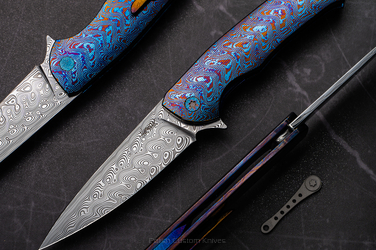 NÓŻ SKŁADANY FOLDER SLIM 11 TIMASCUS HERMAN 