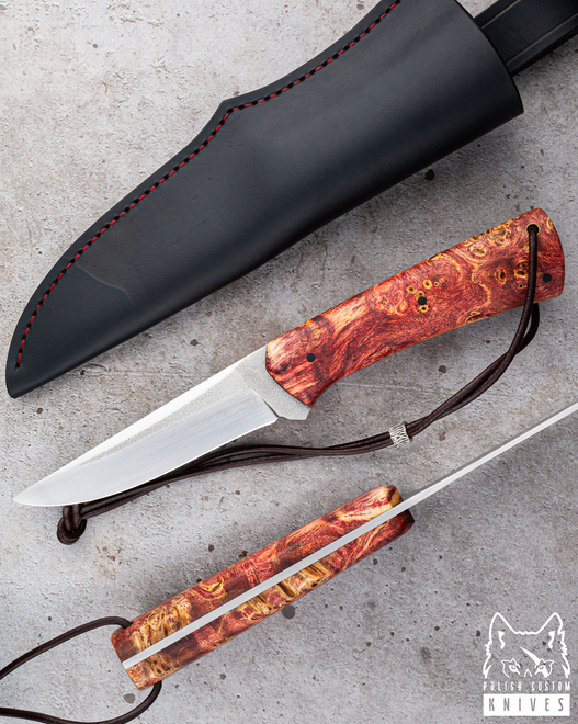 NÓŻ MYŚLIWSKI TOPOL 3 K110 TOPOLA GARUCHI KNIVES