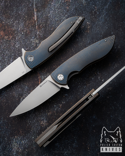 NÓŻ SKŁADANY FOLDER MICRO STING 266 M390 HERMAN KNIVES