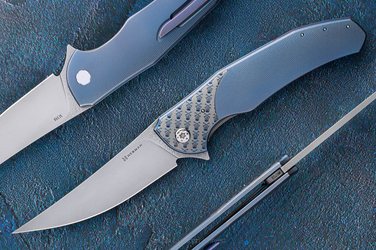 NÓŻ SKŁADANY FOLDER ISHTAR #0703 M398 HERMAN KNIVES
