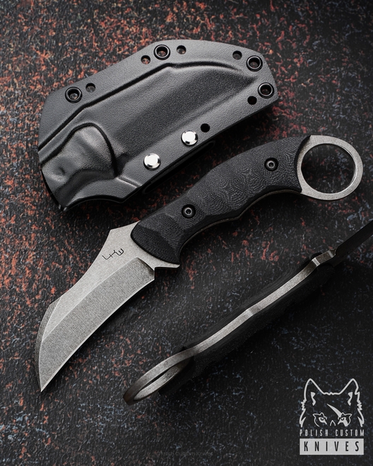 NÓŻ TAKTYCZNY KARAMBIT PRIMAL HUNTER G10 BLACK LKW