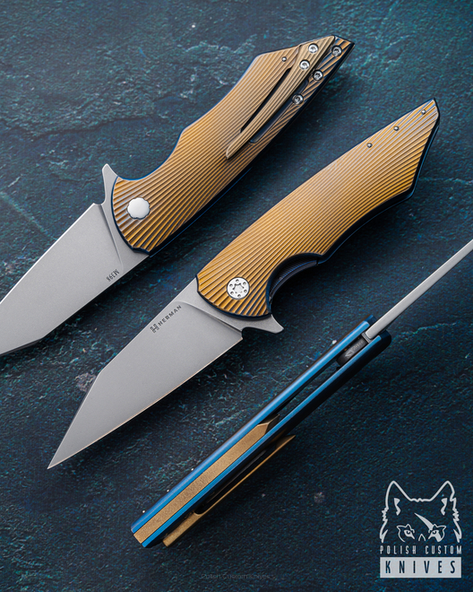 NÓŻ SKŁADANY FOLDER VESPERTILIO 160 M398 HERMAN KNIVES