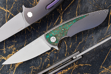 NÓŻ SKŁADANY FOLDER MICRO STING #0338 MAGNACUT HERMAN KNIVES