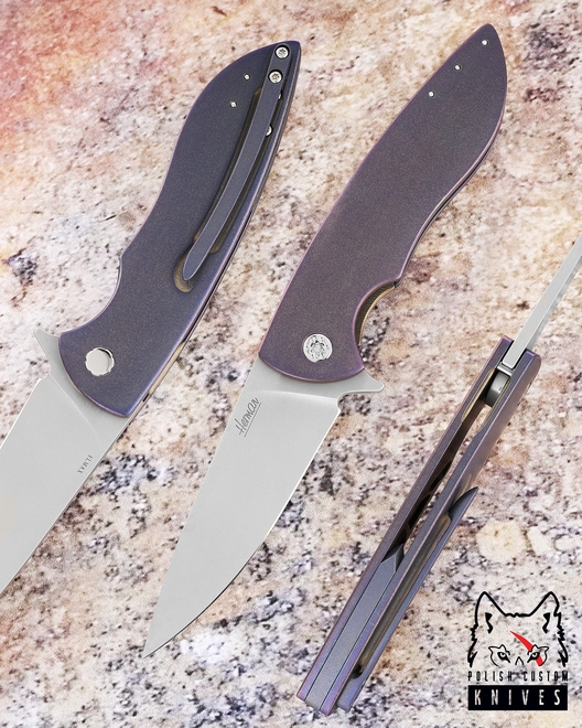 NÓŻ SKŁADANY FOLDER STING 413 ELMAX HERMAN KNIVES