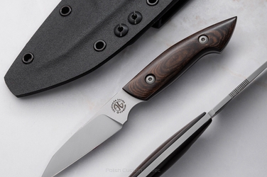 NÓŻ EDC NECK COVID 5 CPM S90V MICARTA G-CUSTOM