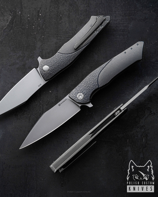 NÓŻ SKŁADANY FOLDER BEE #0168 M398 HERMAN KNIVES