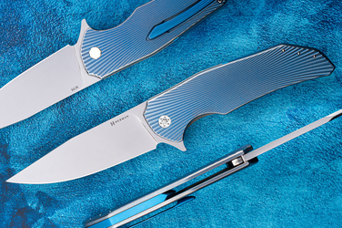 NÓŻ SKŁADANY FOLDER DRAGONFLY #0497 M398 HERMAN KNIVES