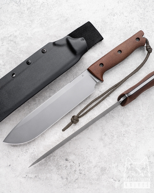 NÓŻ SURVIVALOWY CHOPPER 4 MICARTA VANADIS 4E AK