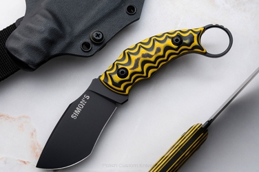 NÓŻ EDC SURVIVALOWY TAKTYCZNY SHARK 2615 K720 G10 SIMON'S KNIVES