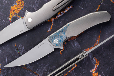 NÓŻ SKŁADANY FOLDER ISHTAR #0704 M398 TESSERACT HERMAN KNIVES