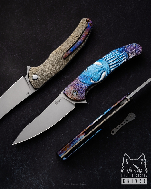 NÓŻ SKŁADANY FOLDER ISHTAR 3 VENOM M390 HERMAN PIMPED by MICHO