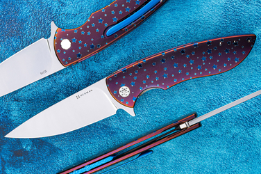 NÓŻ SKŁADANY FOLDER STING #0906 M398 ( C0063 ) HERMAN KNIVES