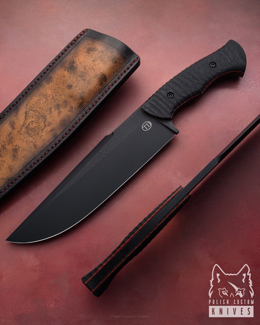 NÓŻ SURVIVALOWY TAKTYCZNY BARRACUDA 3 O2 TD
