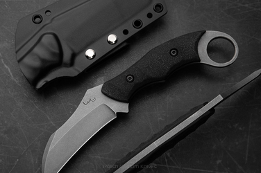 NÓŻ TAKTYCZNY EDC PRIMAL HUNTER G10 N690 BLACK LKW KNIVES