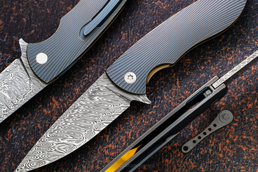 NÓŻ SKŁADANY FOLDER STING 88 DAMASTEEL HERMAN