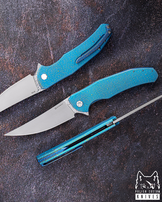 NÓŻ SKŁADANY FOLDER ISHTAR #0808 M390 HERMAN KNIVES